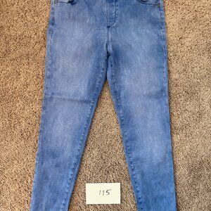 Gloria Vanderbilt All Round Slimming Effect Avery 12 P Short Ice Blue Pull ons